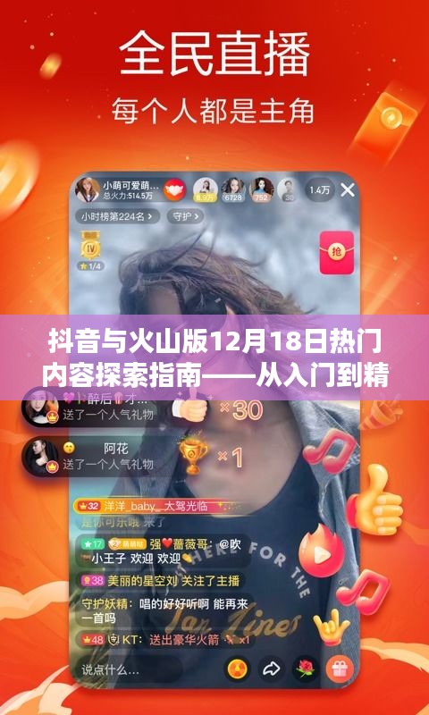 抖音火山版12月18日热门内容探索指南，从新手到精通的全方位指南