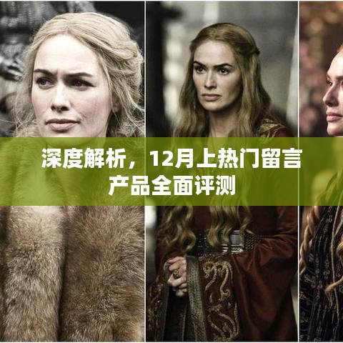 深度解析，热门留言产品全面评测及深度剖析