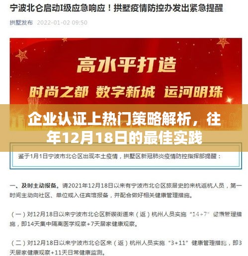 企业认证上热门策略解析，最佳实践揭秘（往年12月18日）