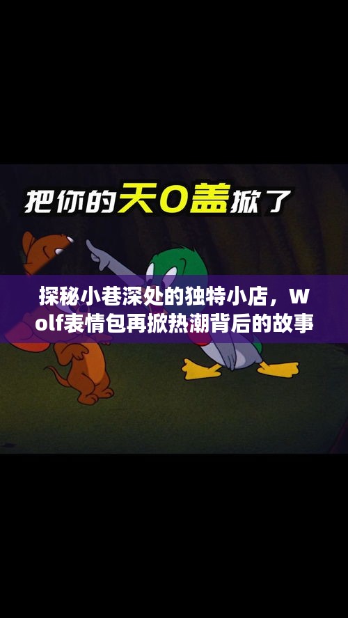 小巷深处的独特小店探秘，Wolf表情包背后的故事热潮