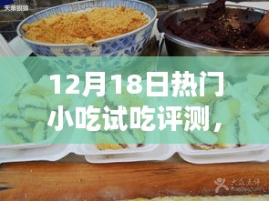 12月18日热门小吃尝鲜大评测，品味独特魅力，深度剖析优劣