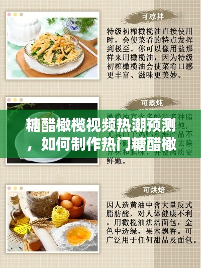 糖醋橄榄视频制作指南，引领潮流，轻松掌握热门糖醋橄榄视频制作技能（适合初学者与进阶用户）