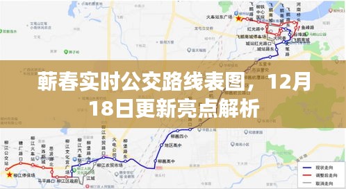 蕲春实时公交路线表图更新亮点解析，12月18日版全新呈现