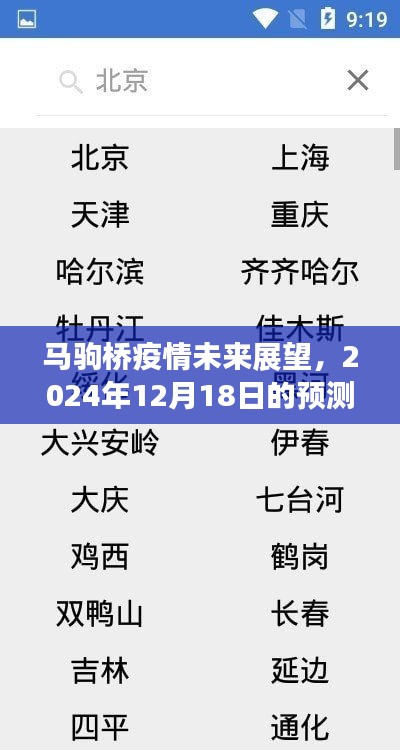 马驹桥疫情未来展望，预测与实时查询的洞察（2024年视角）